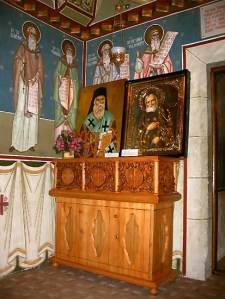 Moaştele Sfântului Nectarie şi ale Sfântului Serafim de Sarov la Manastirea Sihastria Putnei